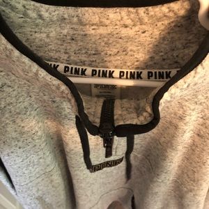 Pink Victoria’s Secret half zip